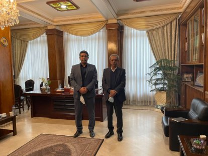 Meeting with the President of the Iranian Chamber of Commerce