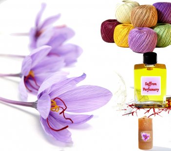 Saffron Industrial Applications